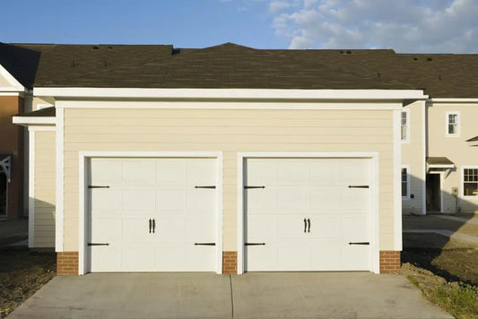 How big is a 2 car garage?