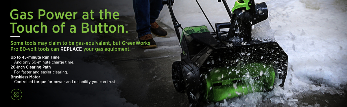 Greenworks Tools Snow Blower